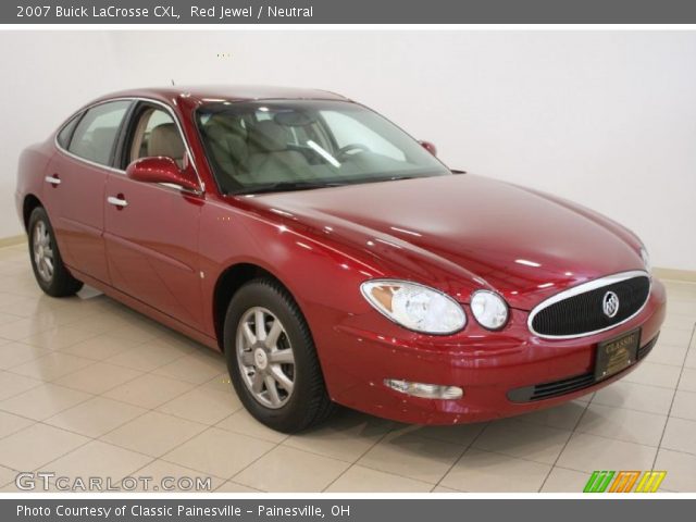 2007 Buick LaCrosse CXL in Red Jewel