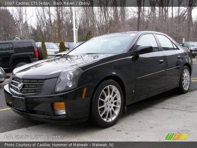 2007 Cadillac CTS Sedan in Black Raven
