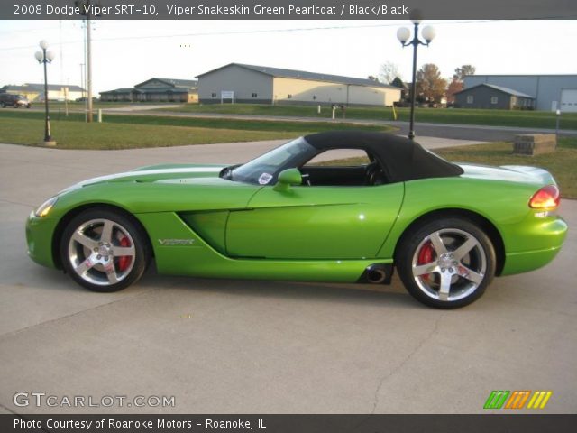 2008 Dodge Viper SRT-10 in Viper Snakeskin Green Pearlcoat