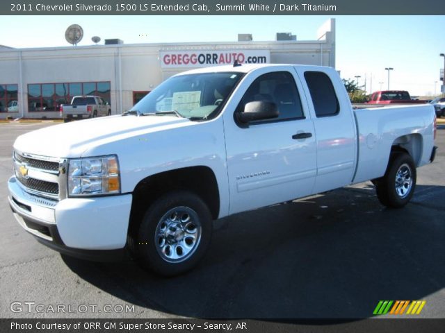 2011 Chevrolet Silverado 1500 LS Extended Cab in Summit White