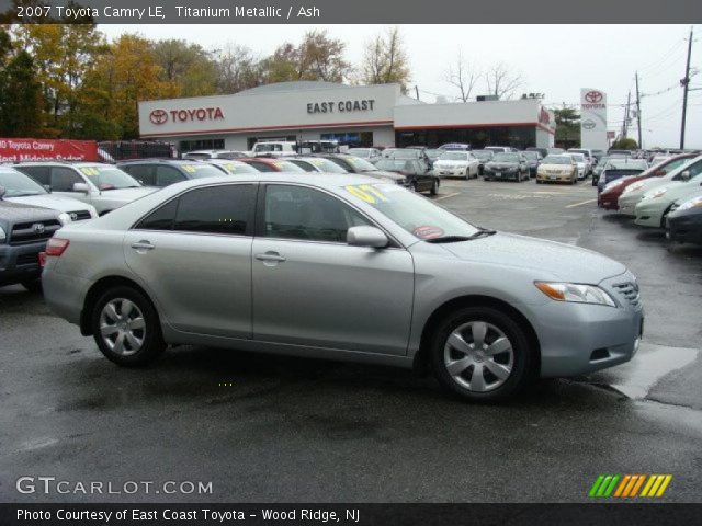 2007 Toyota Camry LE in Titanium Metallic