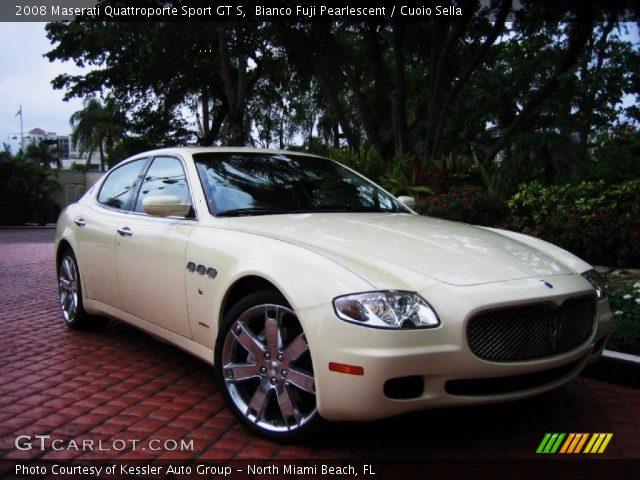 2008 Maserati Quattroporte Sport GT S in Bianco Fuji Pearlescent