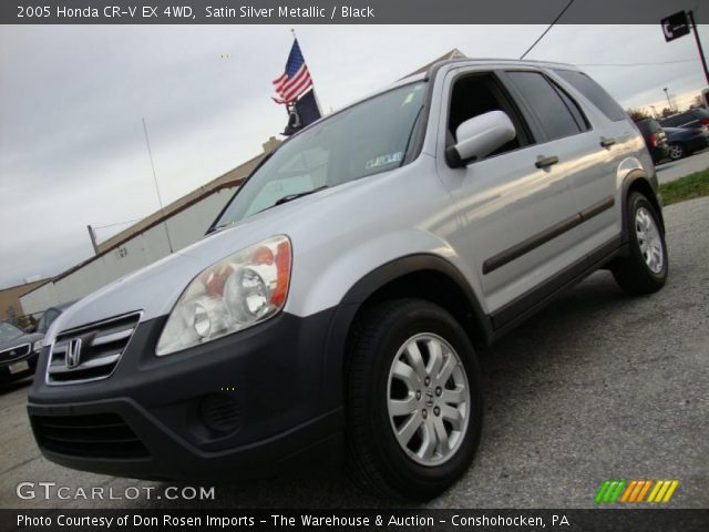 2005 Honda CR-V EX 4WD in Satin Silver Metallic