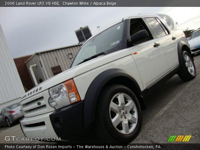 2006 Land Rover LR3 V8 HSE in Chawton White