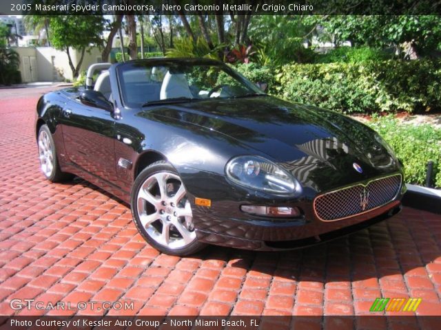 2005 Maserati Spyder Cambiocorsa in Nero Carbonio Metallic