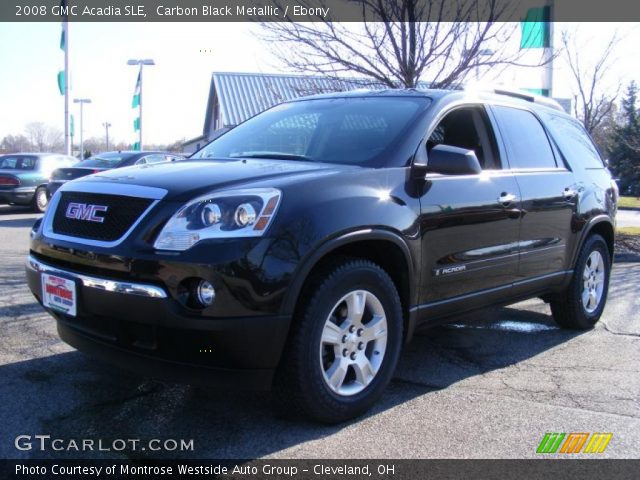 2008 GMC Acadia SLE in Carbon Black Metallic