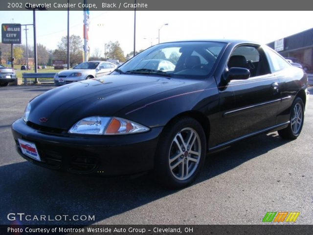 2002 Chevrolet Cavalier Coupe in Black