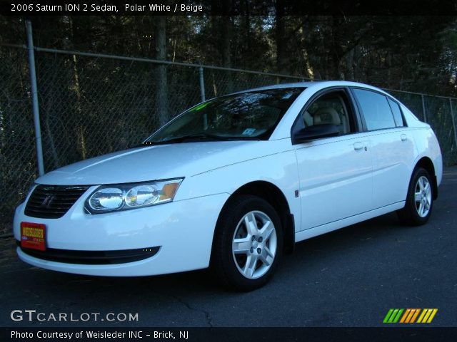 2006 Saturn ION 2 Sedan in Polar White