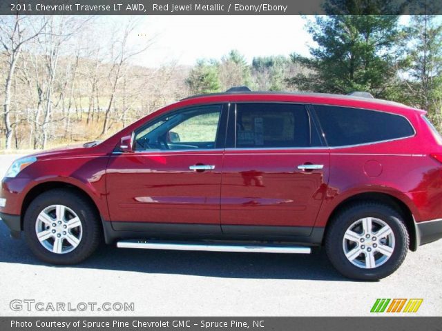 2011 Chevrolet Traverse LT AWD in Red Jewel Metallic