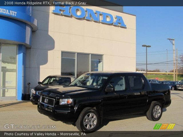 2008 Honda Ridgeline RTX in Formal Black