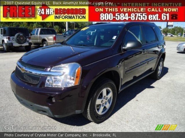 2007 Chevrolet Equinox LS in Black Amethyst Metallic