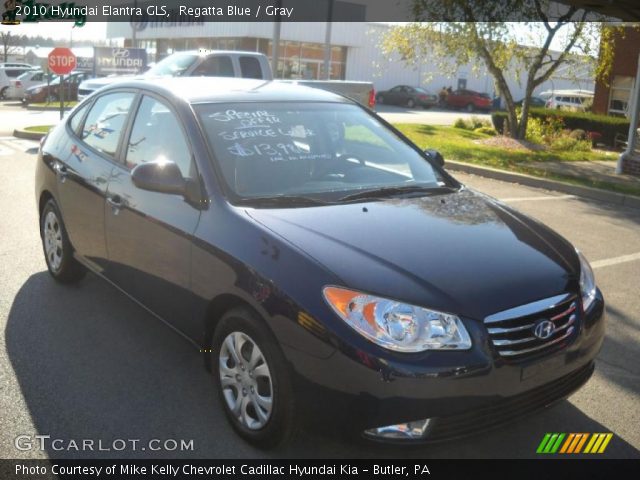 2010 Hyundai Elantra GLS in Regatta Blue