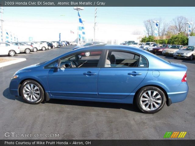 2009 Honda Civic EX Sedan in Atomic Blue Metallic