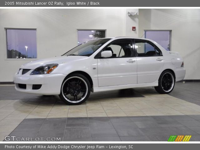 2005 Mitsubishi Lancer OZ Rally in Igloo White