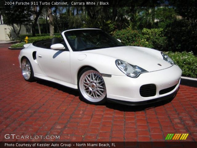 2004 Porsche 911 Turbo Cabriolet in Carrara White