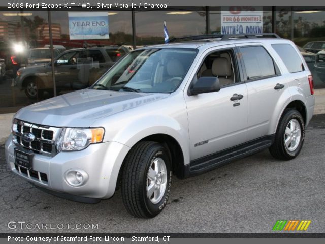 2008 Ford Escape XLT 4WD in Silver Metallic