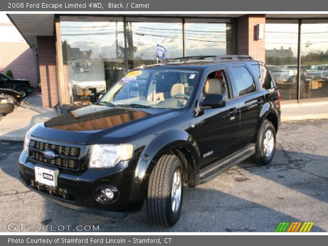 2008 Ford Escape Limited 4WD in Black