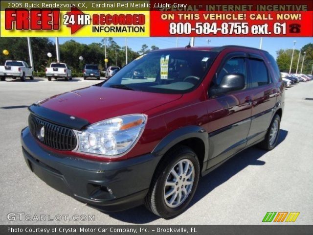 2005 Buick Rendezvous CX in Cardinal Red Metallic