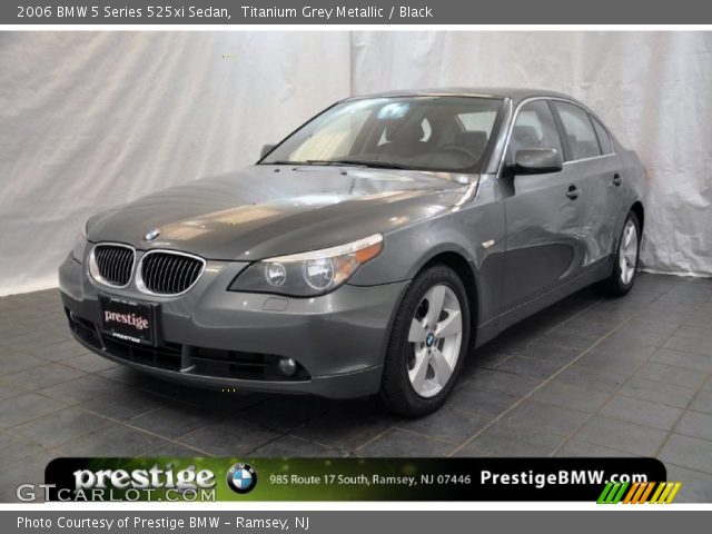 2006 BMW 5 Series 525xi Sedan in Titanium Grey Metallic