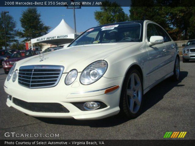 2008 Mercedes-Benz E 350 Sedan in Arctic White