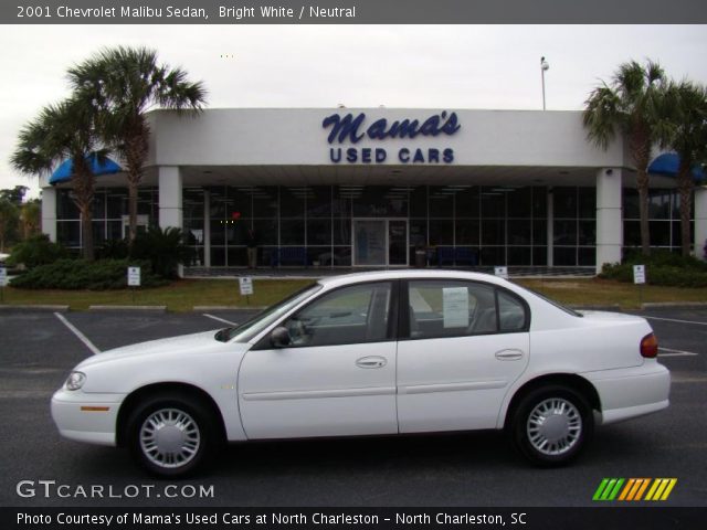 2001 Chevrolet Malibu Sedan in Bright White