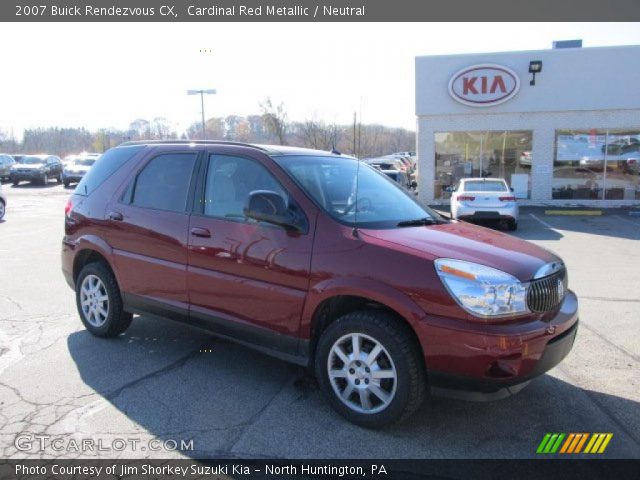 2007 Buick Rendezvous CX in Cardinal Red Metallic