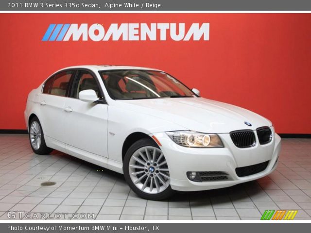 2011 BMW 3 Series 335d Sedan in Alpine White