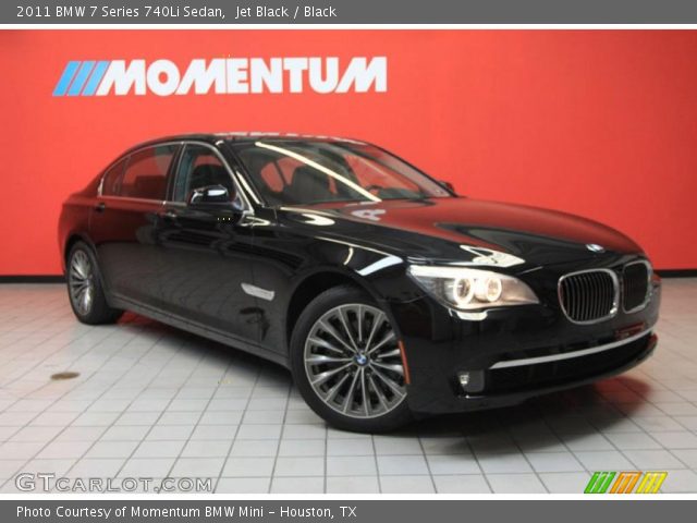 2011 BMW 7 Series 740Li Sedan in Jet Black