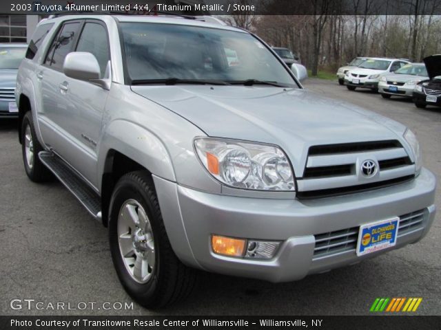 2003 Toyota 4Runner Limited 4x4 in Titanium Metallic