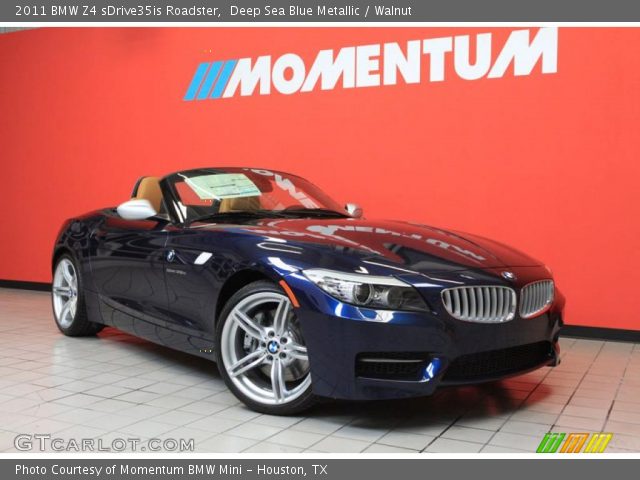 2011 BMW Z4 sDrive35is Roadster in Deep Sea Blue Metallic