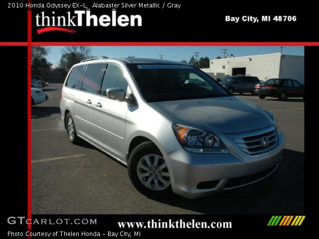 2010 Honda Odyssey EX-L in Alabaster Silver Metallic