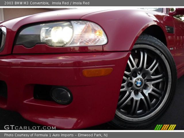 2003 BMW M3 Convertible in Imola Red