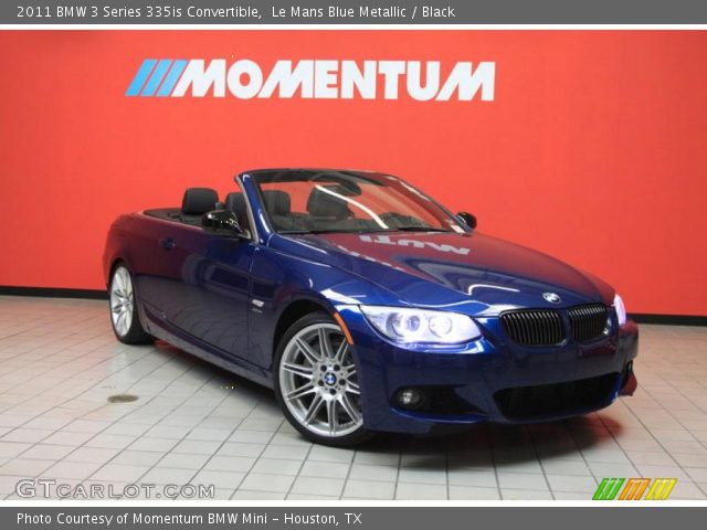 2011 BMW 3 Series 335is Convertible in Le Mans Blue Metallic