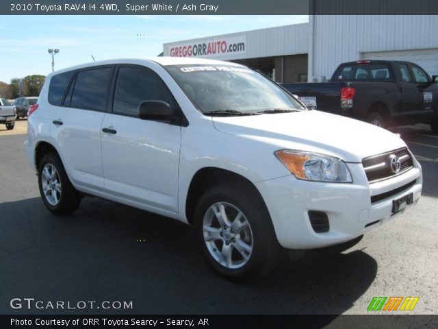 2010 Toyota RAV4 I4 4WD in Super White