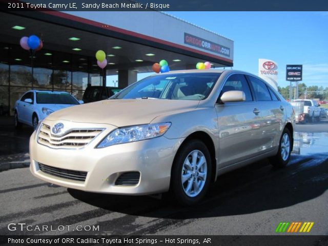 2011 Toyota Camry LE in Sandy Beach Metallic