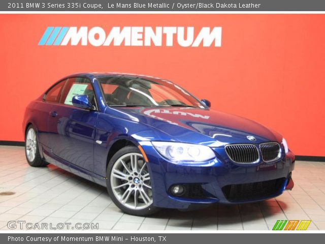2011 BMW 3 Series 335i Coupe in Le Mans Blue Metallic