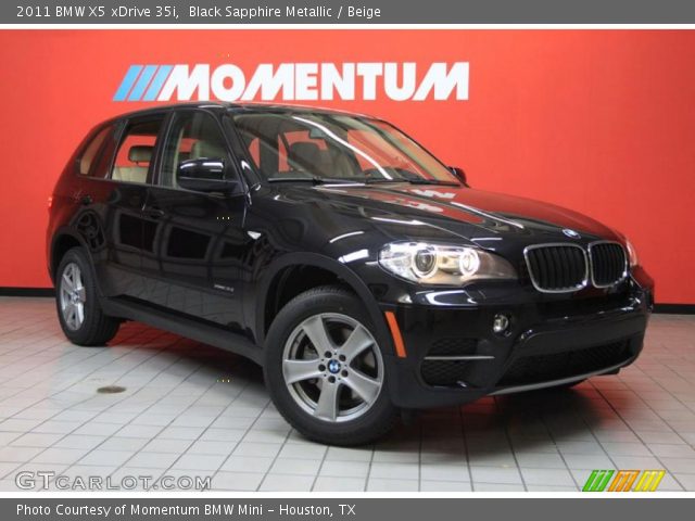 2011 BMW X5 xDrive 35i in Black Sapphire Metallic