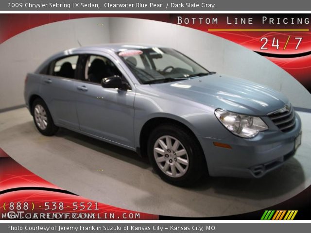 2009 Chrysler Sebring LX Sedan in Clearwater Blue Pearl
