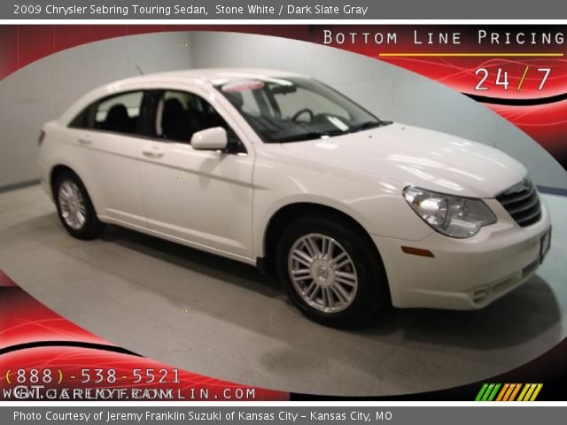 2009 Chrysler Sebring Touring Sedan in Stone White
