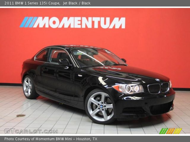 2011 BMW 1 Series 135i Coupe in Jet Black