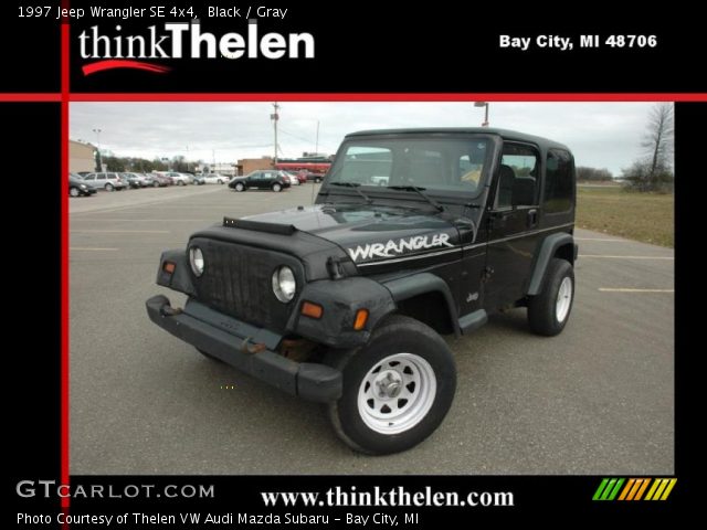 1997 Jeep Wrangler SE 4x4 in Black