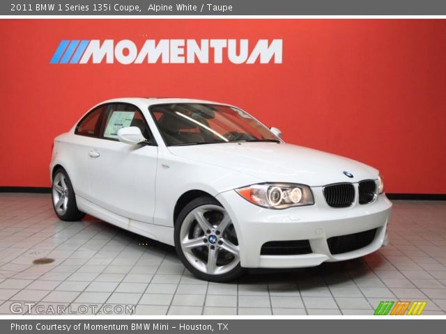 2011 BMW 1 Series 135i Coupe in Alpine White