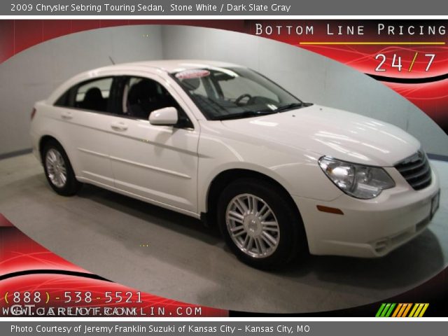 2009 Chrysler Sebring Touring Sedan in Stone White