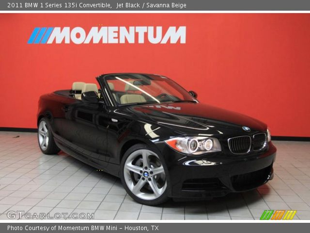 2011 BMW 1 Series 135i Convertible in Jet Black