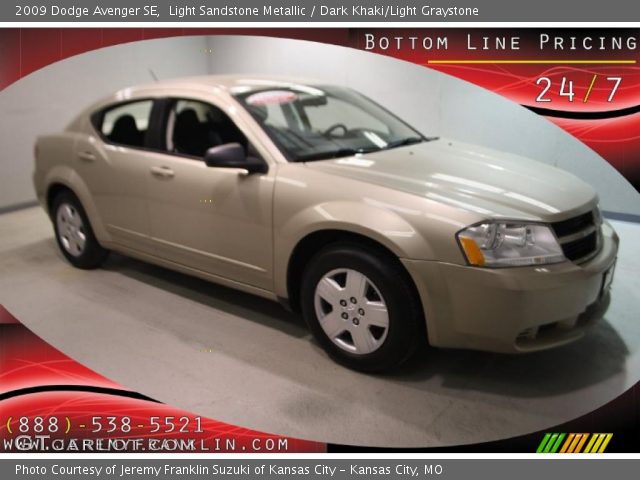 2009 Dodge Avenger SE in Light Sandstone Metallic