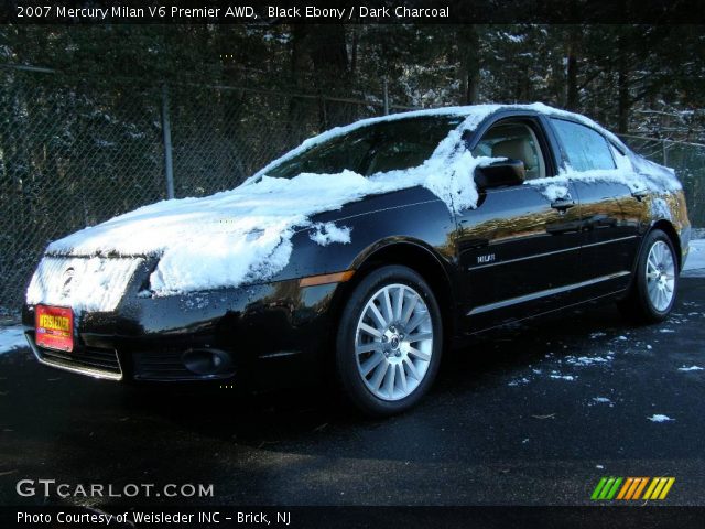 2007 Mercury Milan V6 Premier AWD in Black Ebony