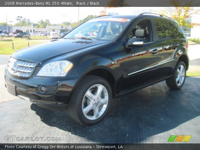 2008 Mercedes-Benz ML 350 4Matic in Black