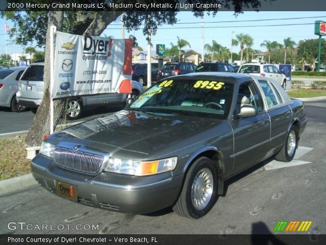 2000 Mercury Grand Marquis LS in Medium Grey Metallic