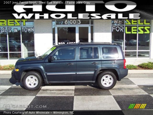 2007 Jeep Patriot Sport in Steel Blue Metallic