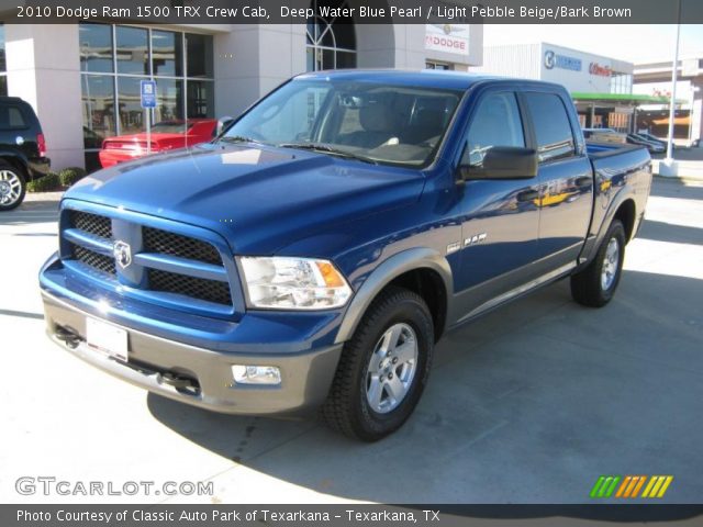2010 Dodge Ram 1500 TRX Crew Cab in Deep Water Blue Pearl